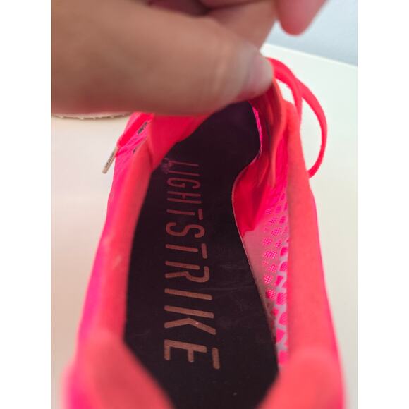 Adidas Adizero Women’s US 9.5 Pink Coral Running Shoes Athleisure Performance - Picture 10 of 11